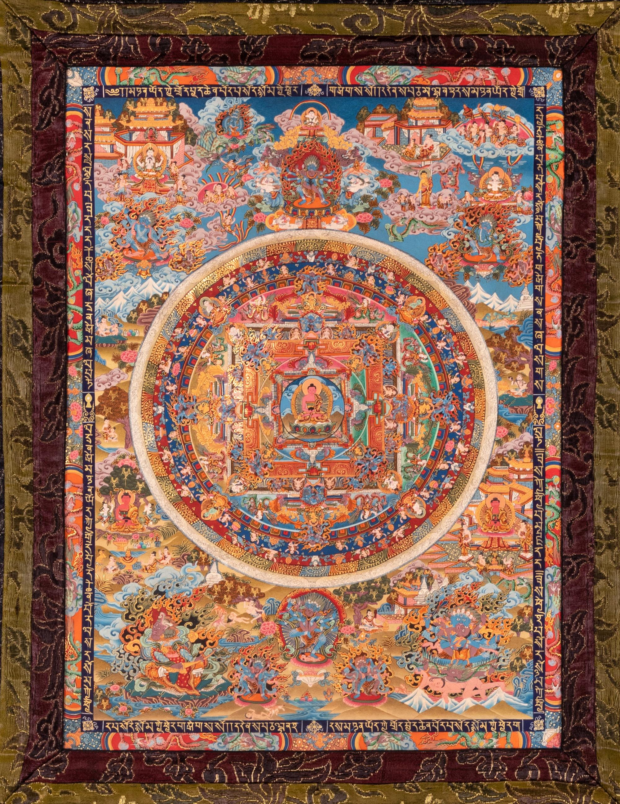 A Tibetan Thangka