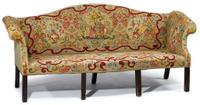Chippendale mahogany sofa