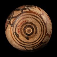 A Corinthian Black-Figured Aryballos