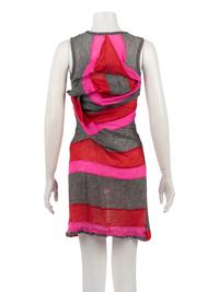 Comme Des Garçons Ruched Stripe Dress, Spring/Summer1996