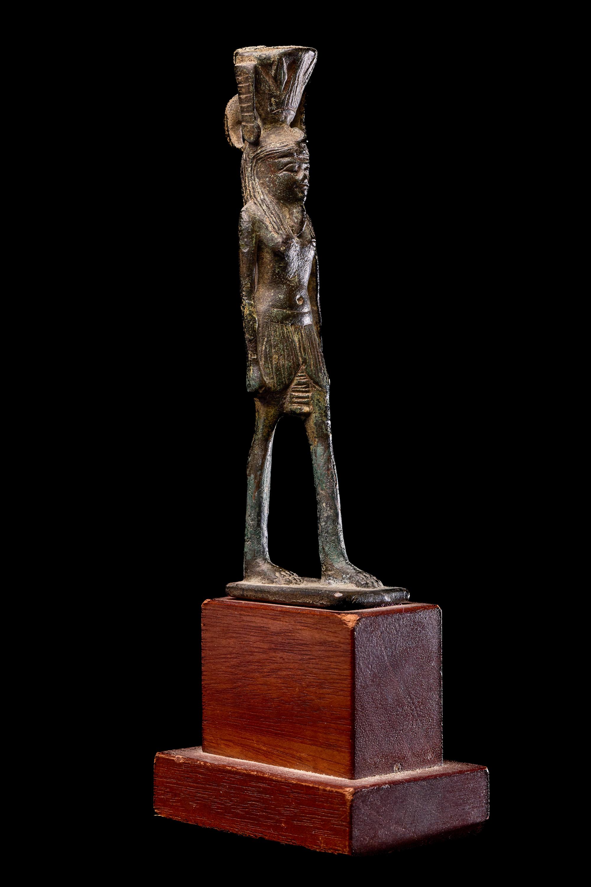 An Egyptian Bronze Nefertum