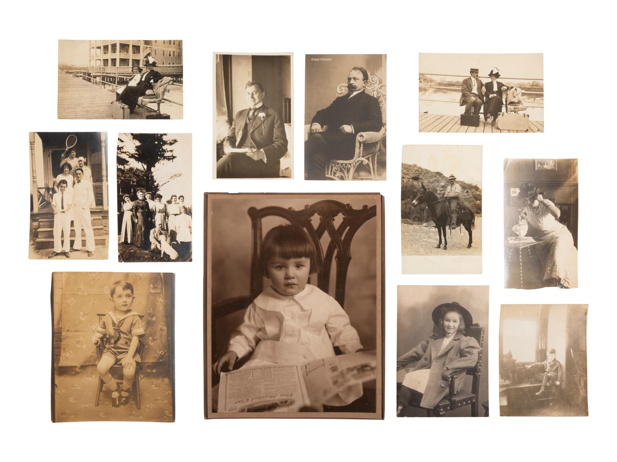 [EARLY PHOTO] Archive identified to the family of 19th-century photographer Wm. Bell (1830-1910).