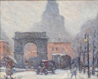 Washington Square, Greenwhich Village , 1935