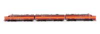 A Samhongsa Polychrome HO-Gauge Southern Pacific: Daylight Express 4-8-4 Locomotive and Extended Tender