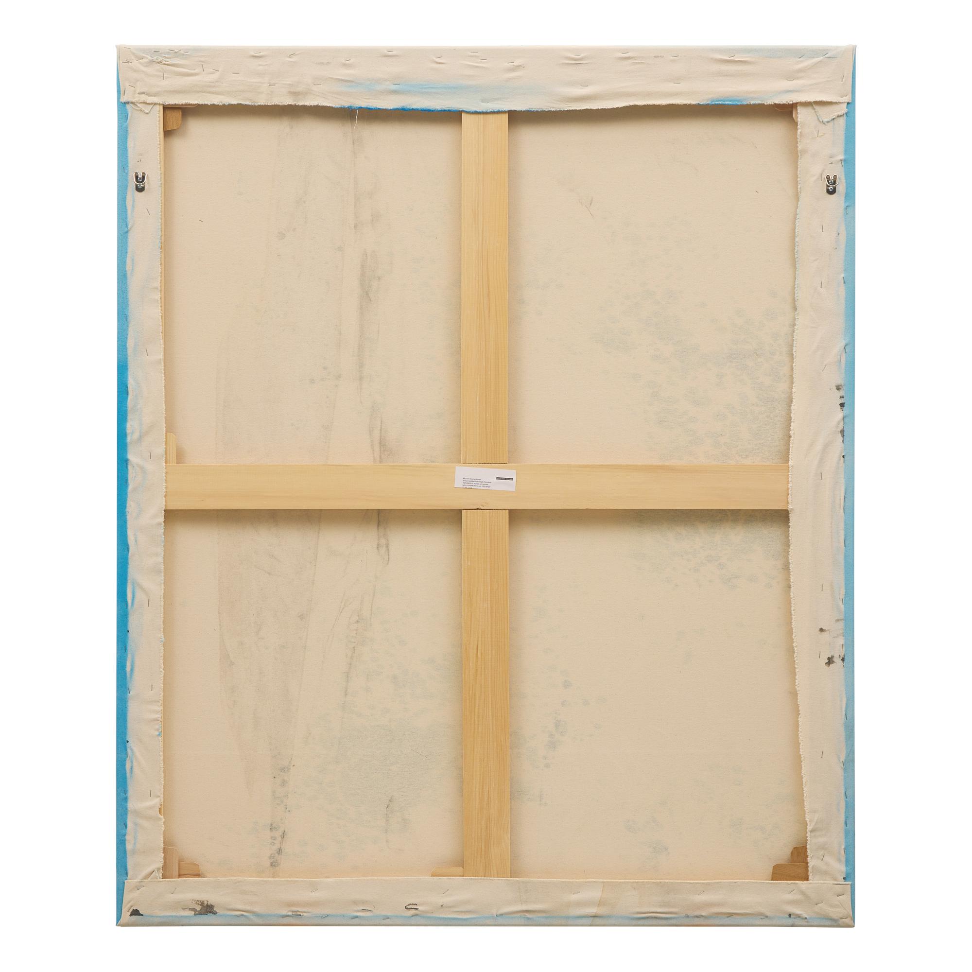 Sayre Gomez (American, b. 1982) — Untitled Painting in Cerulean, 2014