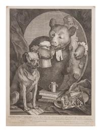 A Group of Six English and American Engravings, Size of largest 25 1/4 x 22 1/4 inches.