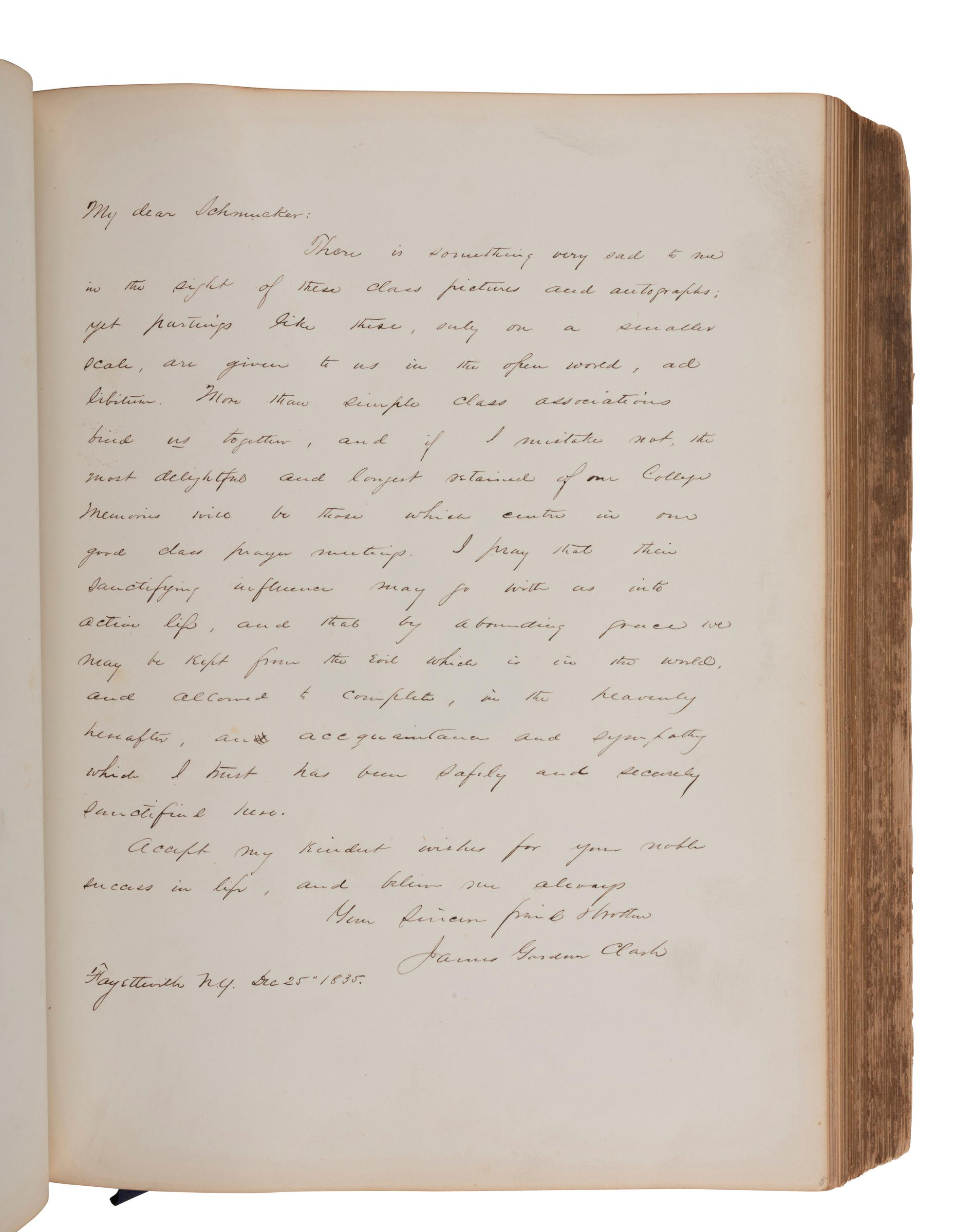 [EARLY PHOTOGRAPHY]. Two illustrated albums, incl. Yale and University of Michigan.