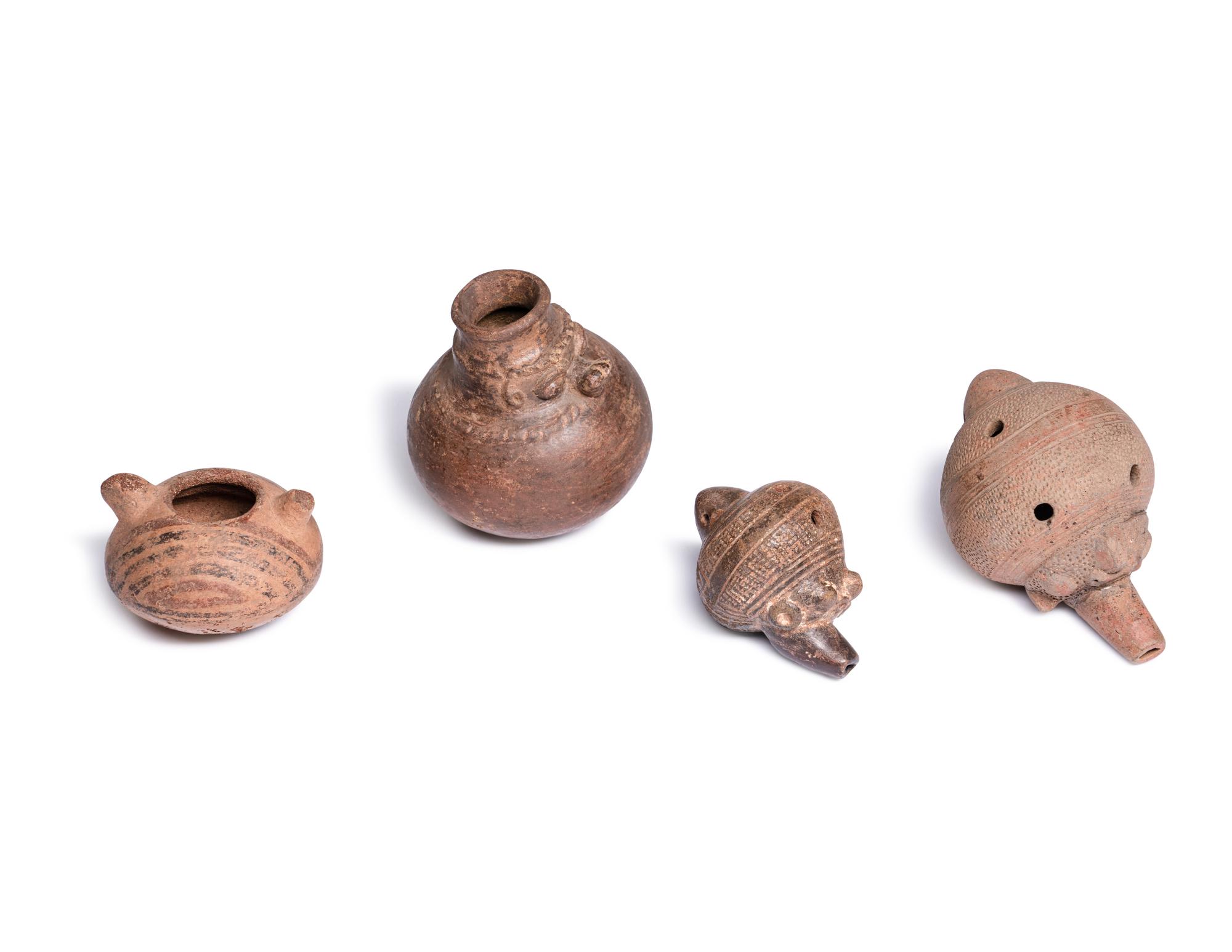 A Group of 7 Pre Columbian Objects
