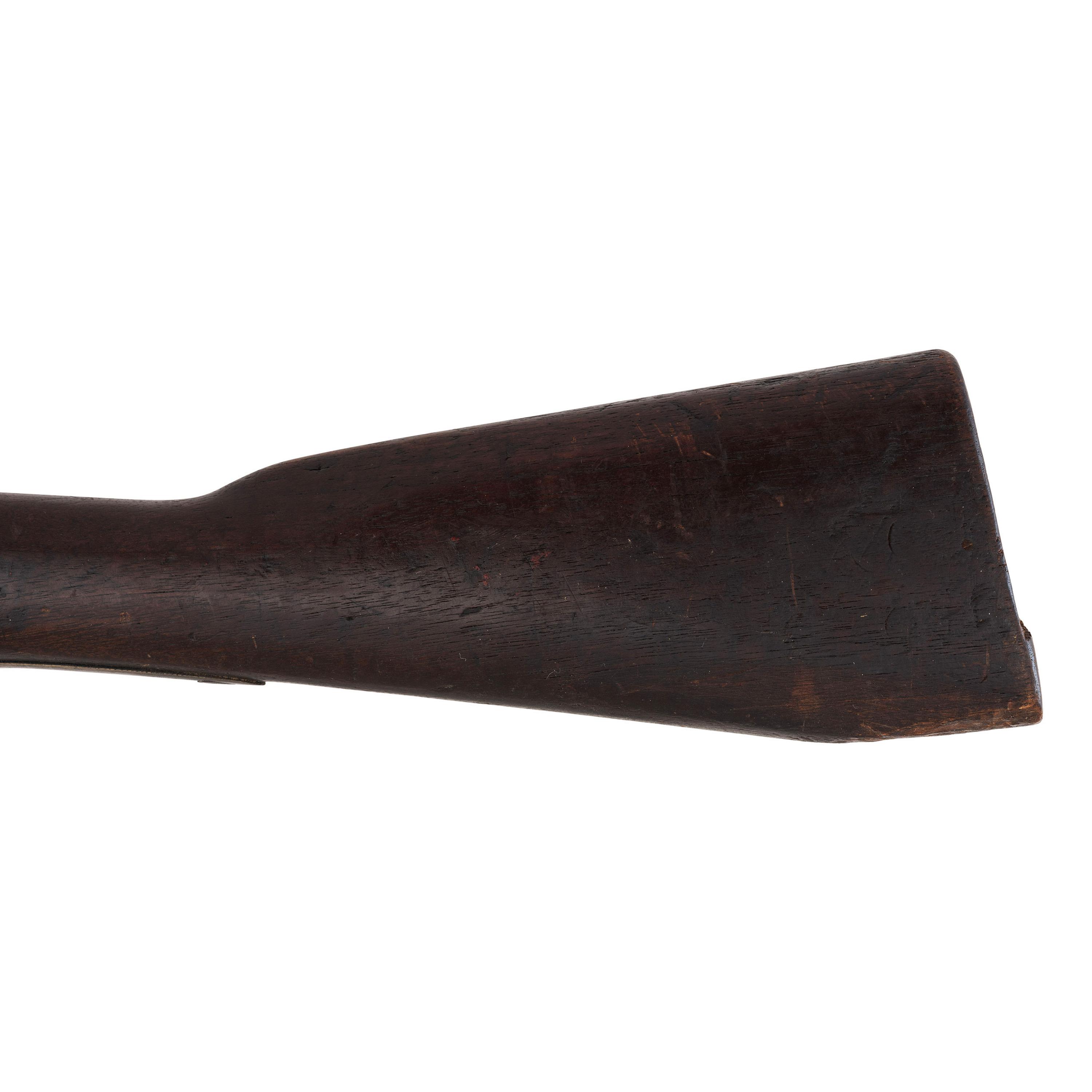 Period Shortened Native Used British Pattern 1853 Enfield Rifle Musket