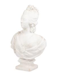 A Parianware Bust of Marie Antoinette