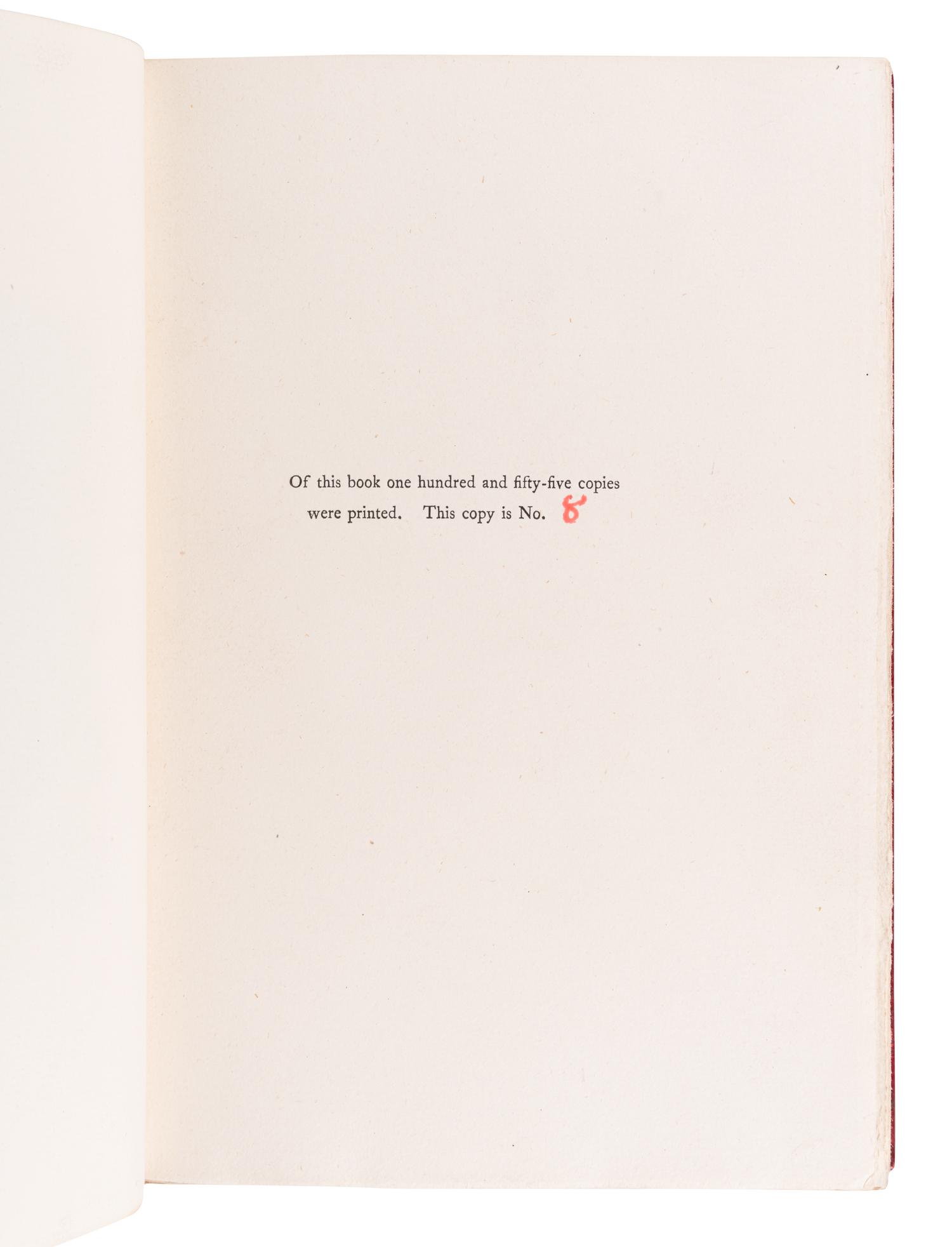 FRANKLIN, Benjamin (1706-1790). The Autobiography of Benjamin Franklin . Cleveland: The Rowfant Club, 1898.
