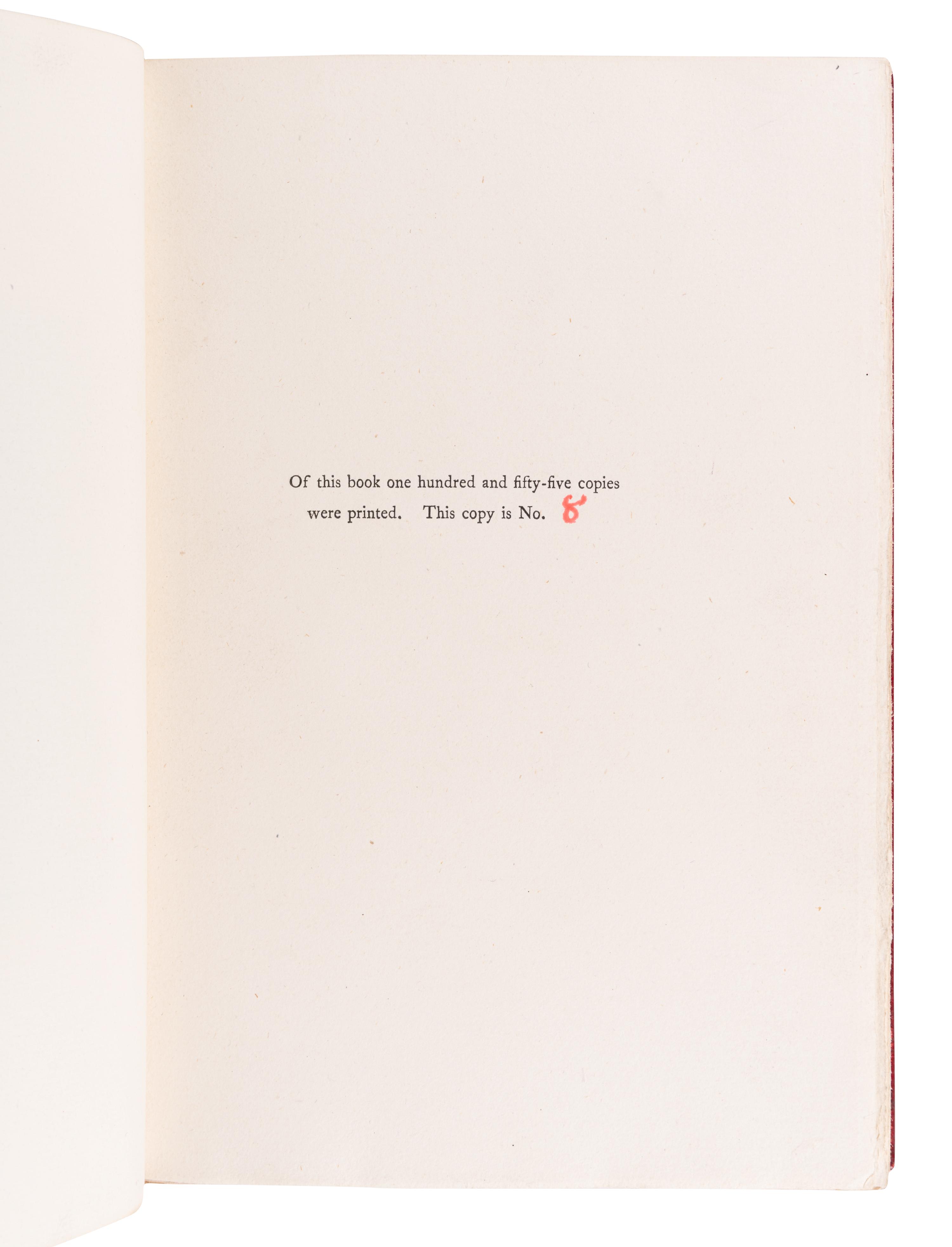 FRANKLIN, Benjamin (1706-1790). The Autobiography of Benjamin Franklin . Cleveland: The Rowfant Club, 1898.