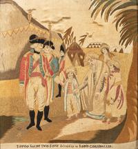An English Needlework Embroidered Picture