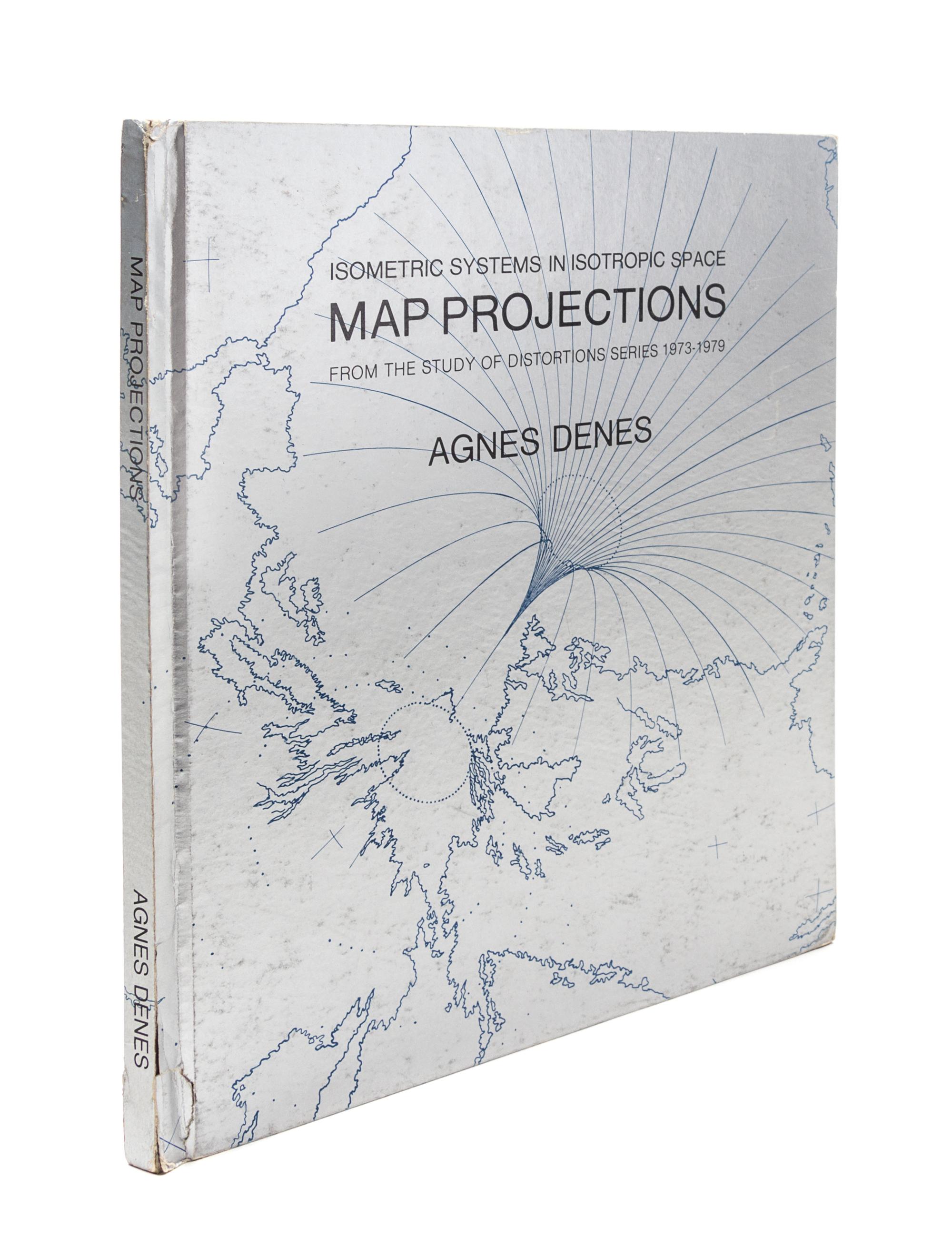 DENES, AGNES Map Projections. Rochester, 1979. First edition. Limited, signed.