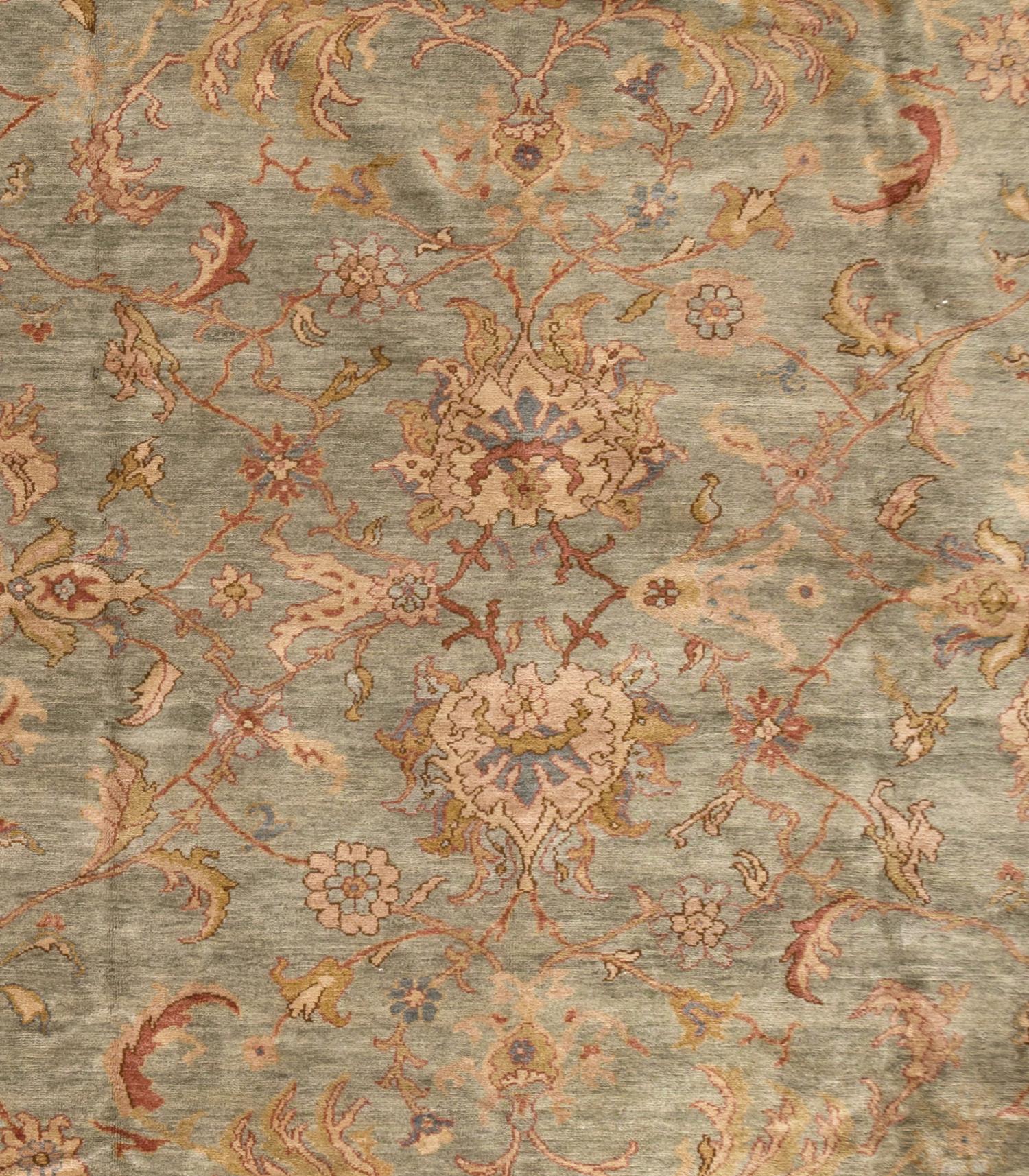 An Egyptian Sultanabad Wool Rug