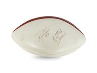A Chicago Bears Multi Signed Autograph Football Including Walter Payton and Gale Sayers (Beckett Authentication Services BAS Certified),