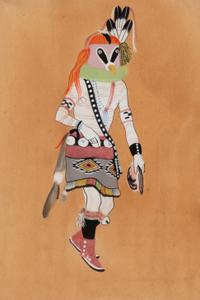 Series of Katsina Paintings tempera on paper