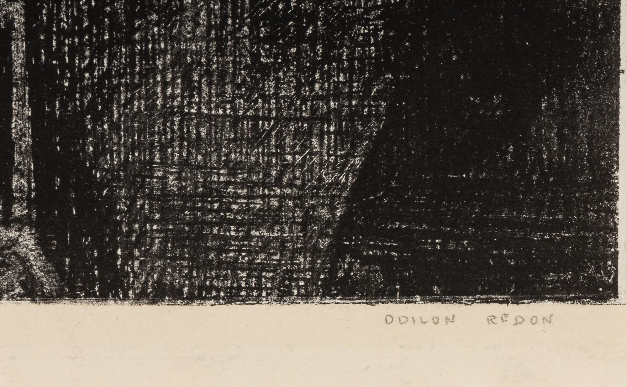 Through an Opening in the Wall, a Skull Appeared ( Plate 1 from Edmond Picard’s Le Jure ), 1887