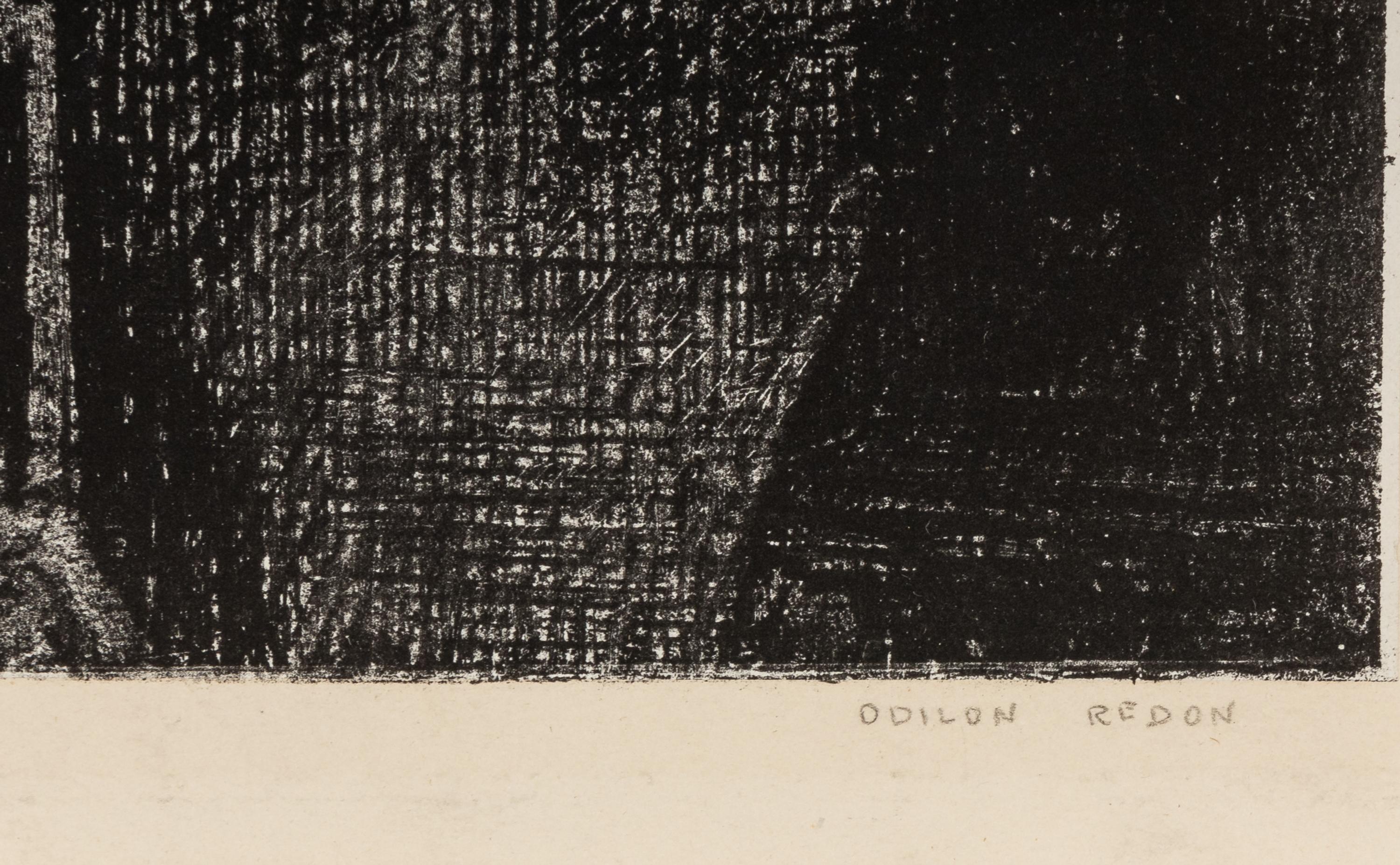 Through an Opening in the Wall, a Skull Appeared ( Plate 1 from Edmond Picard’s Le Jure ), 1887