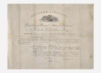 [Presidential] Lincoln, Abraham: Signed Revenue Service Commission