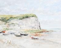 Louis Rosan, (French, b. 1926), Yporte, Normandie