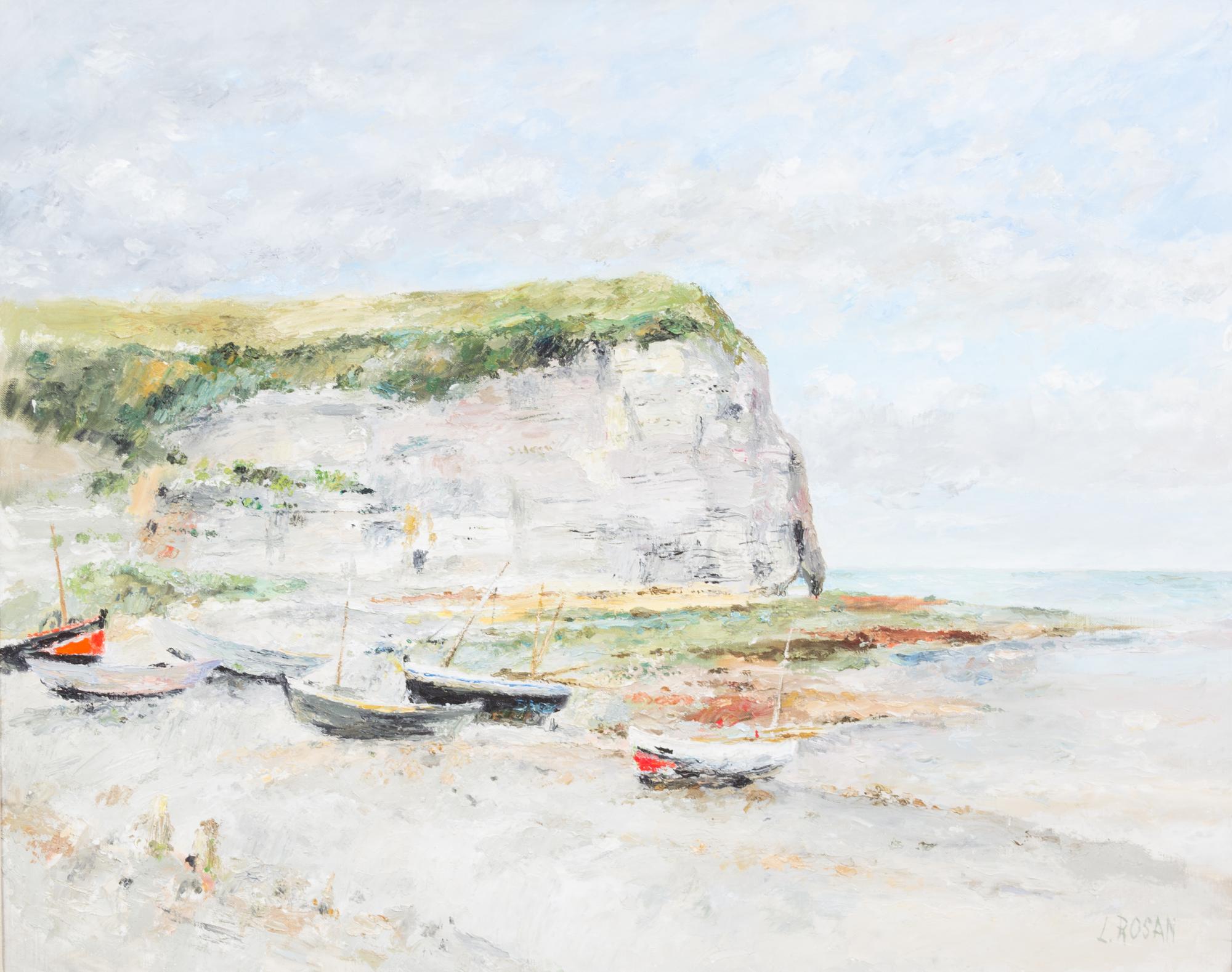 Louis Rosan, (French, b. 1926), Yporte, Normandie