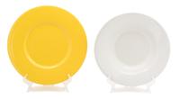 Two Sets of Twelve Ceramic Dinnerware Diameter of larger 12 7/8 inches. — 20TH CENTURY