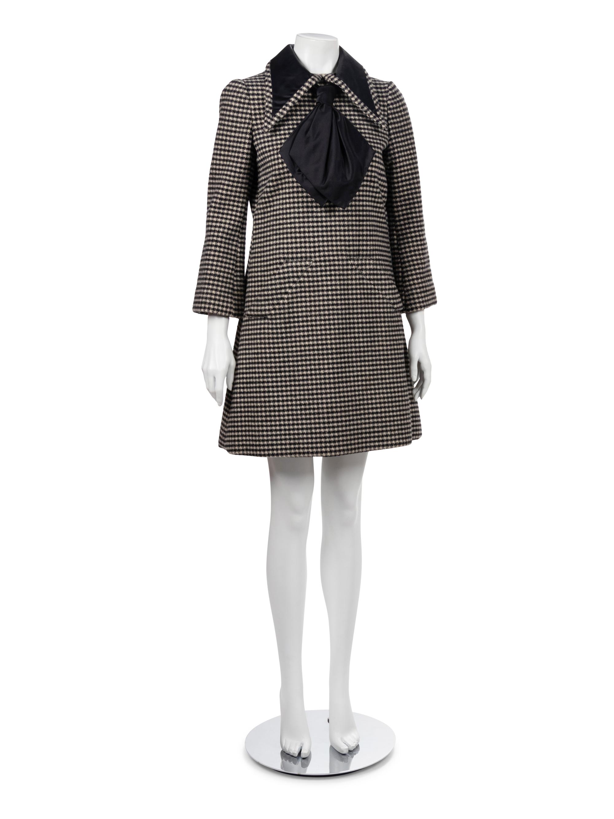 Geoffrey Beene Wool Dress with Tie, Fall 1969