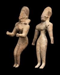 A Pair of Indus Valley Terracotta Figures