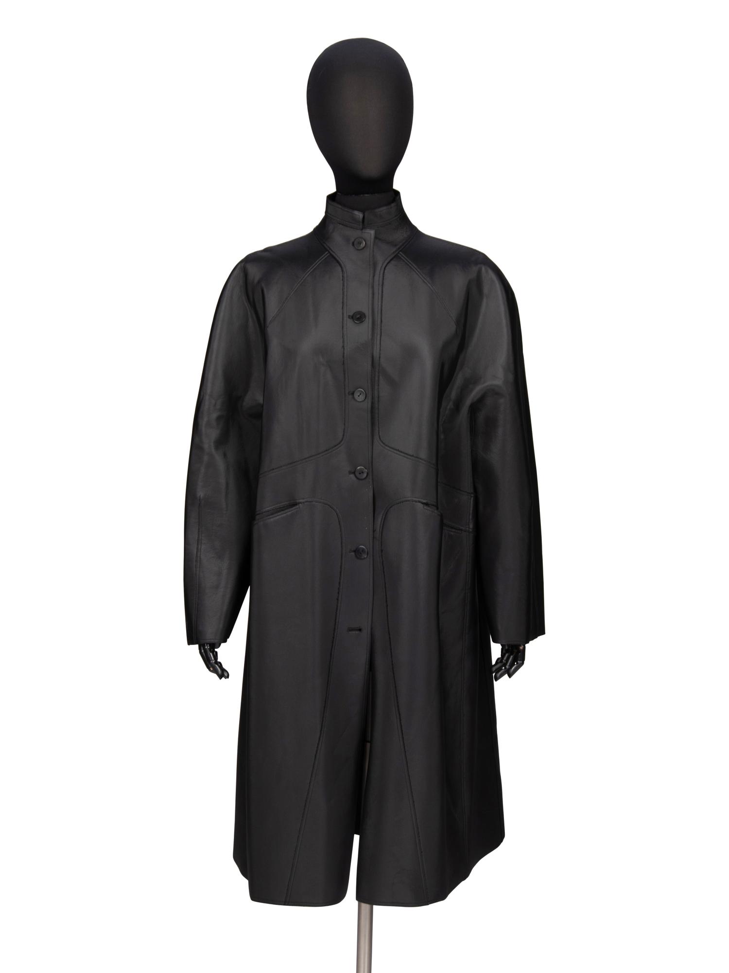 Ralph Rucci, Nylon-Bonded Cashmere Coat