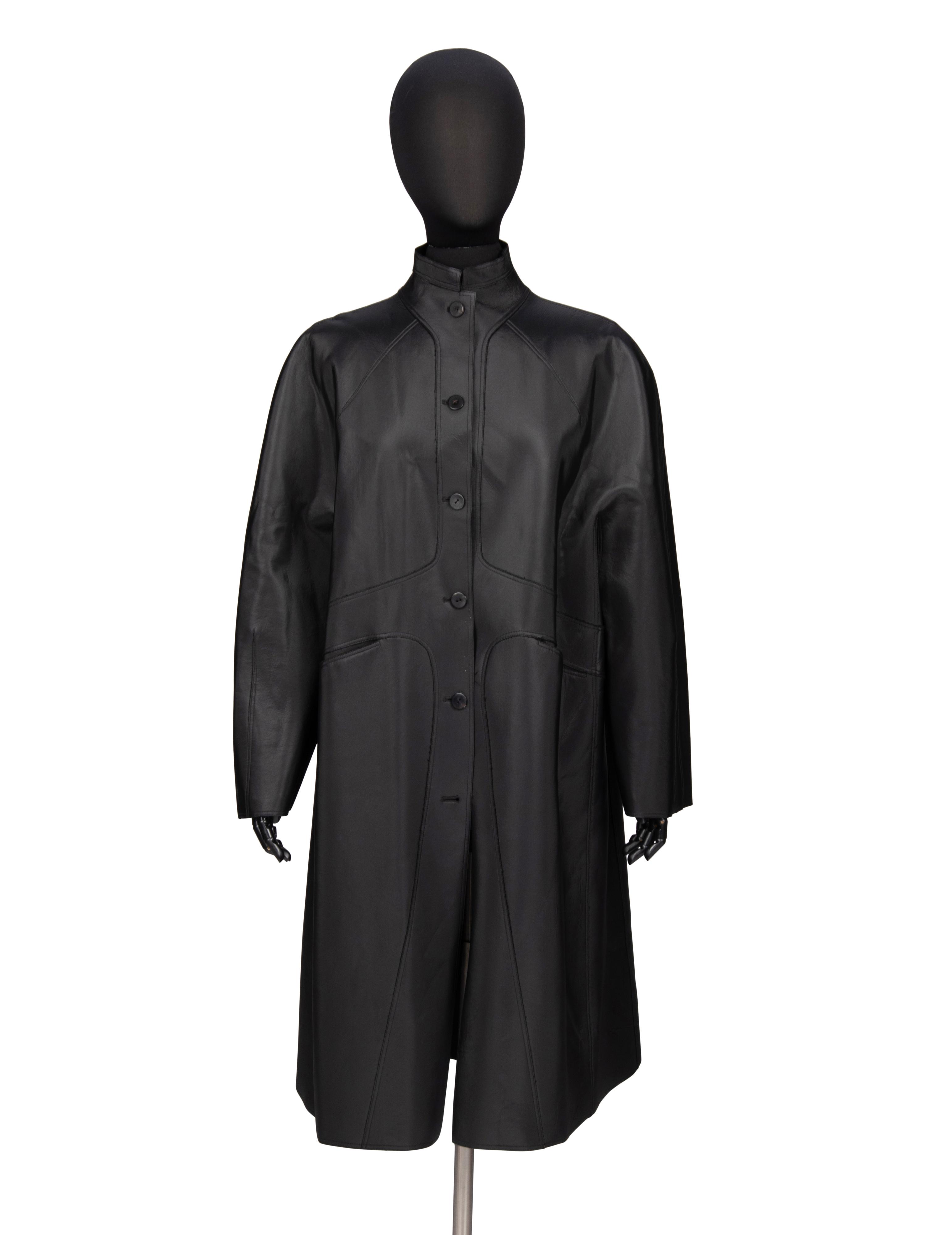 Ralph Rucci, Nylon-Bonded Cashmere Coat