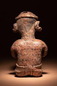 A Nayarit Seated Male Figure