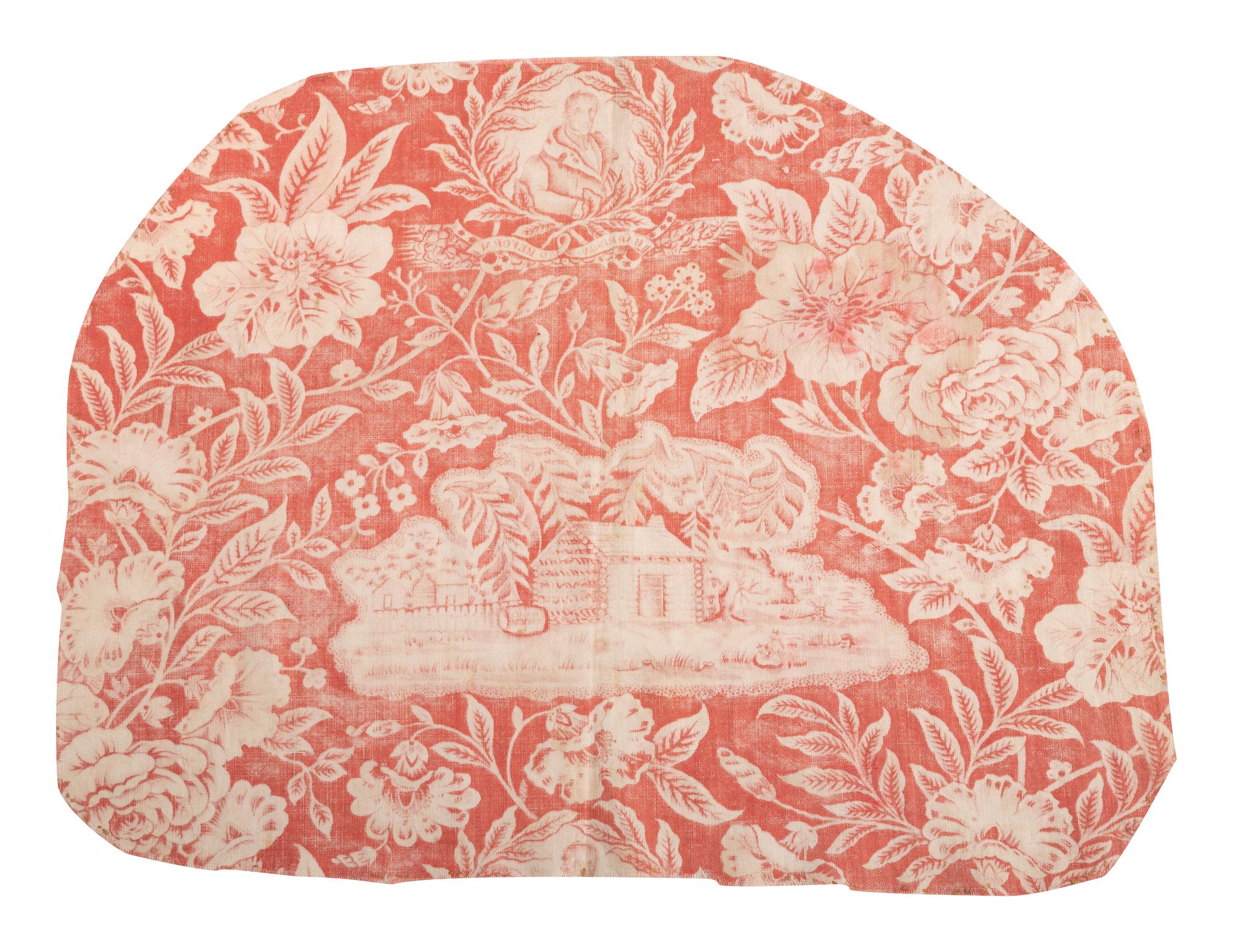 [HARRISON, William Henry (1773-1841)]. Campaign fabric and War of 1812-related ephemera.