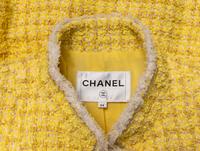 Chanel, Lemon Yellow Tweed Jacket