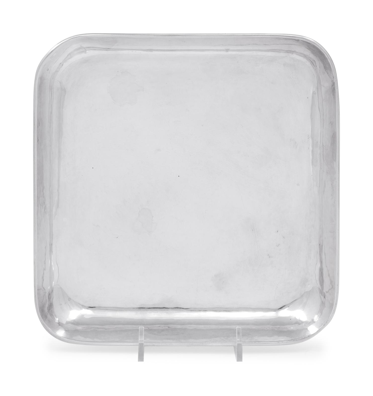 An Allan Adler Silver Serving Dish