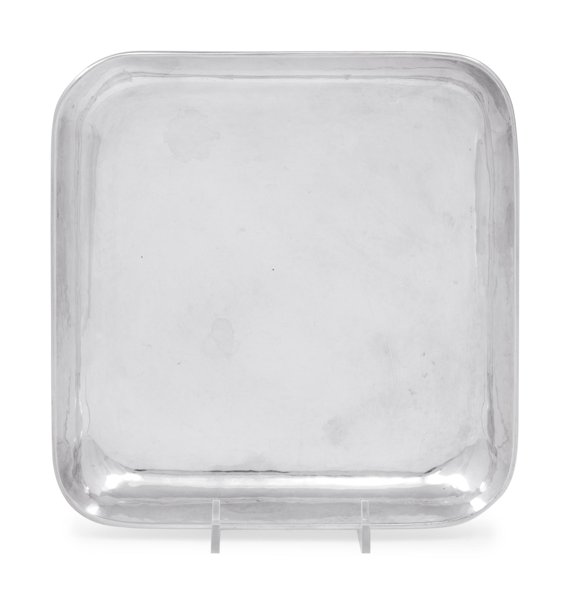 An Allan Adler Silver Serving Dish