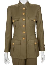 Chanel Military-Style Pant Ensemble, Fall 1996