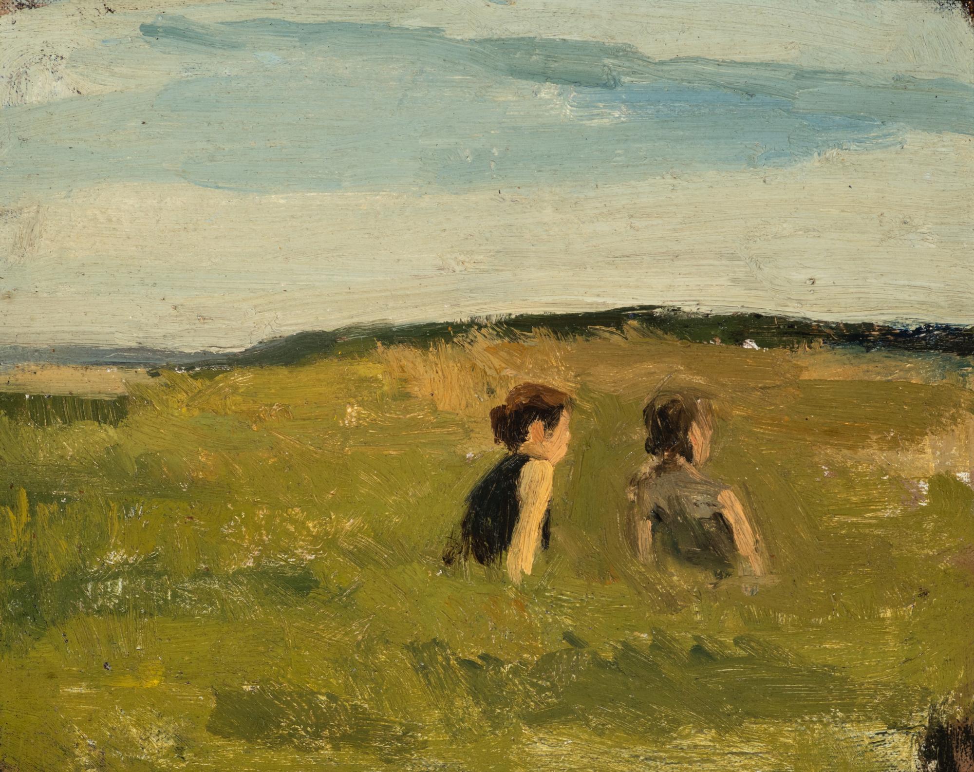Figures in a Field , c. 1963