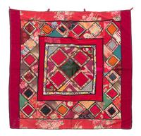 A Suzani Embroidery 7 feet 10 1/4 inches x 5 feet 3 1/2 inches. — MID-20TH CENTURY
