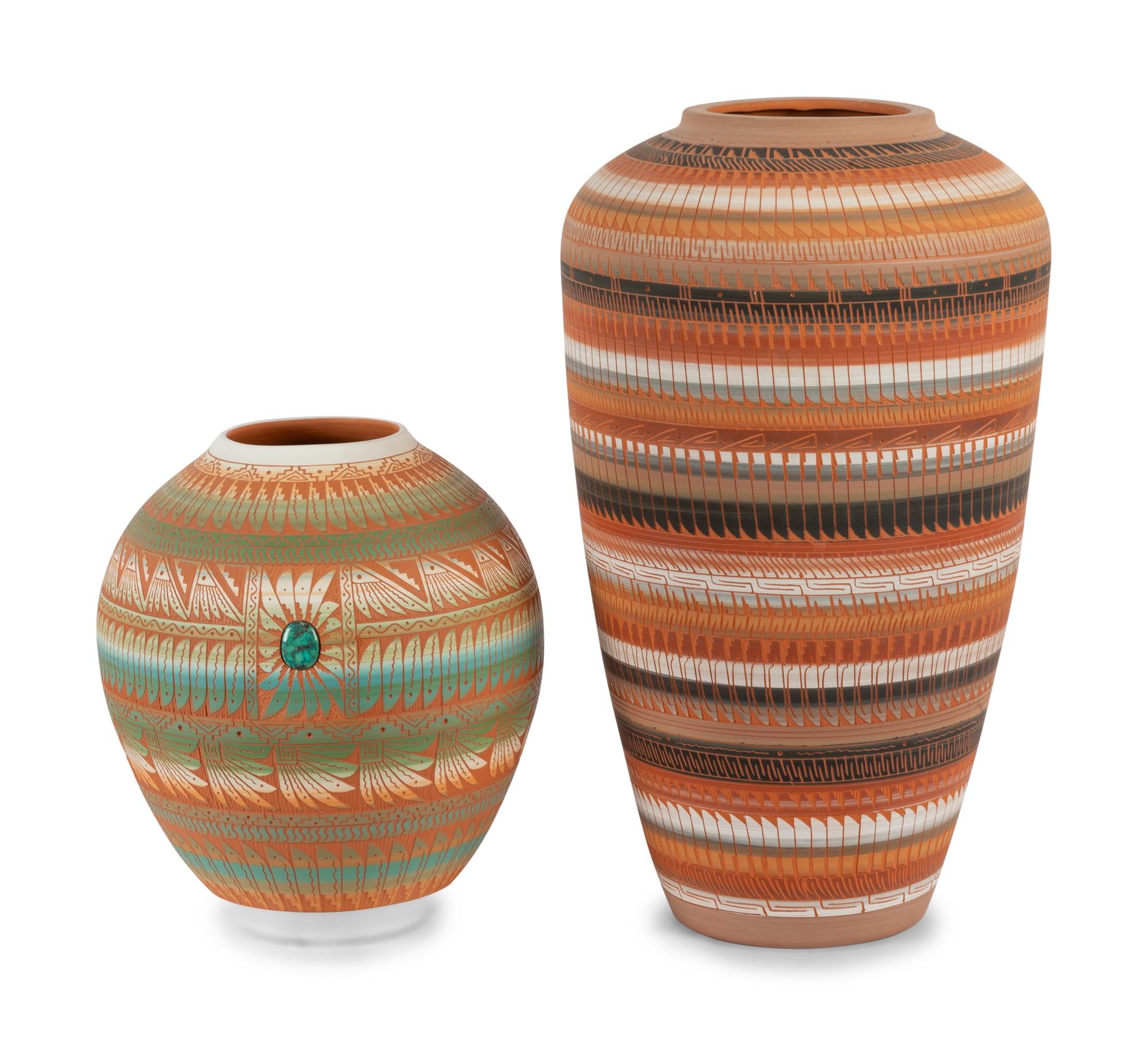 Collection of Navajo and Pueblo Pottery