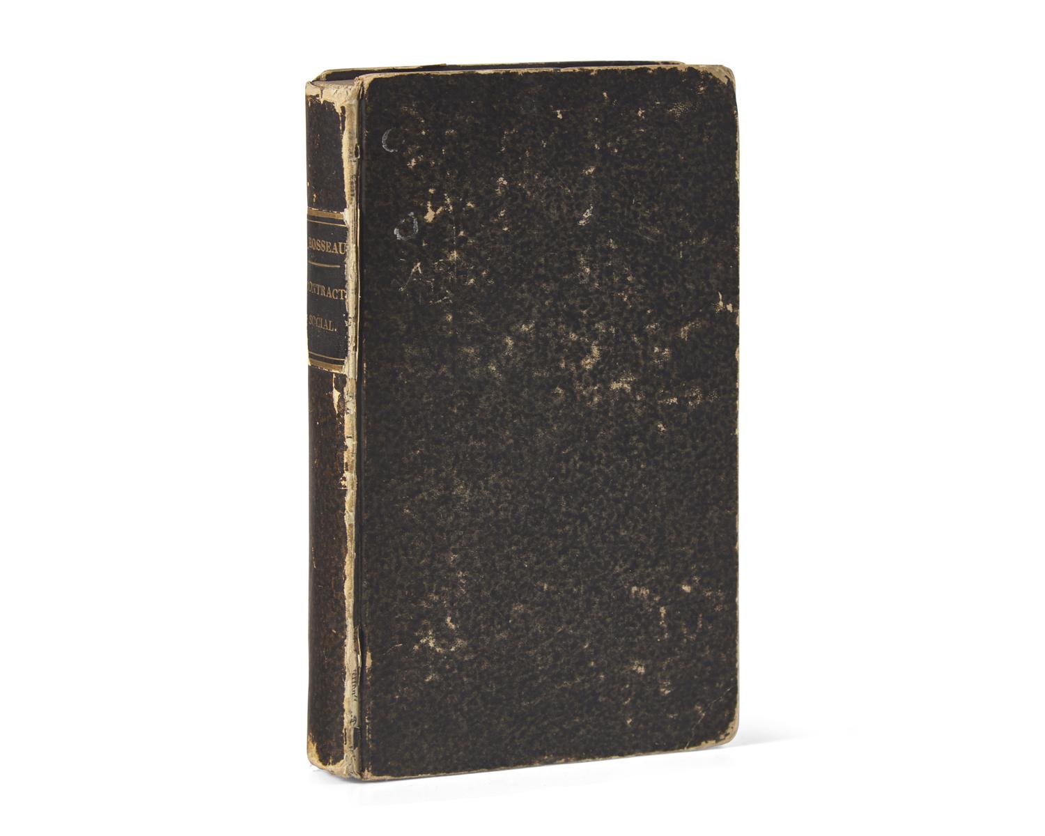 [Americana] Rousseau, Jean Jacques. Du Contract Social; ou, Principes du Droit Politique...