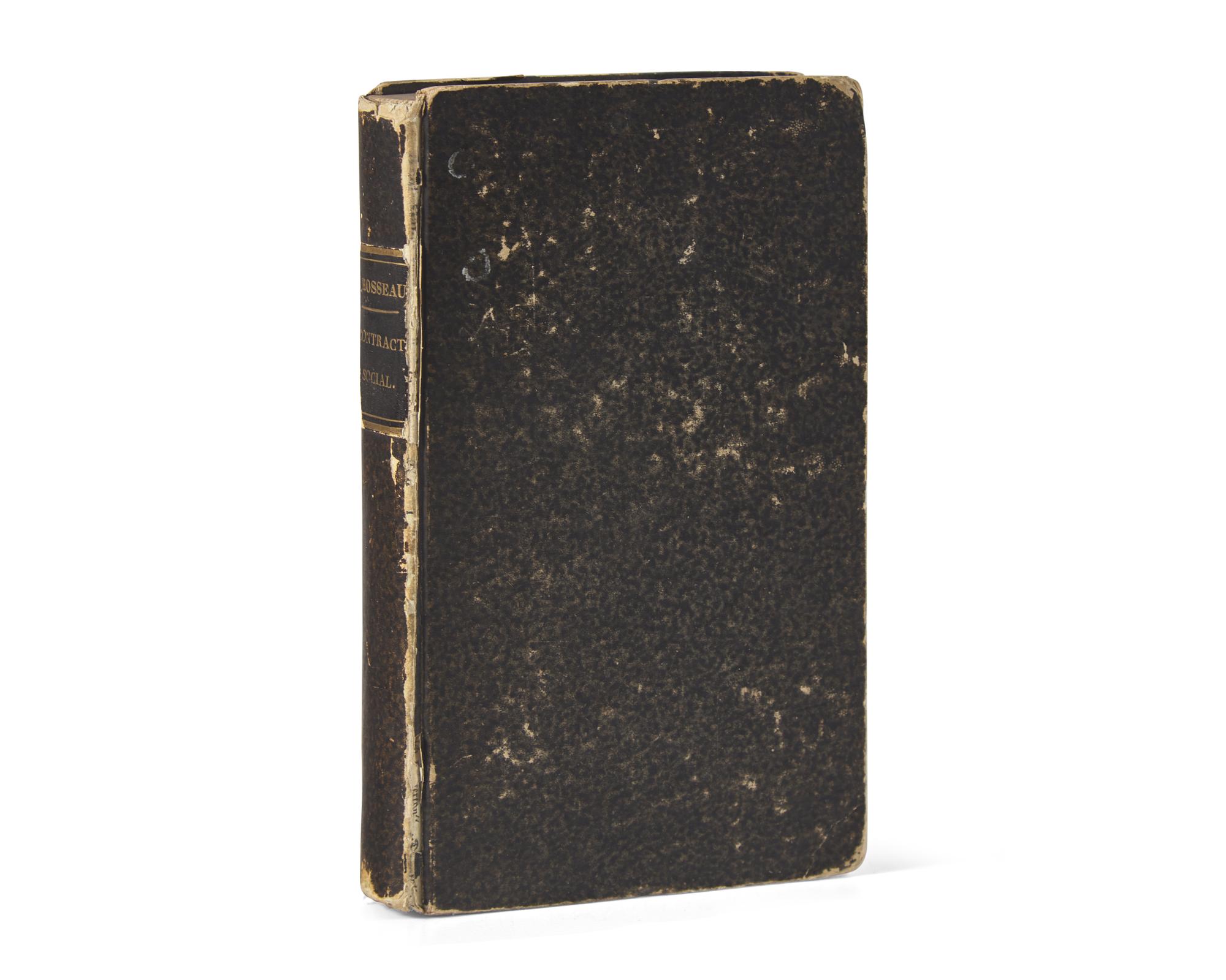 [Americana] Rousseau, Jean Jacques. Du Contract Social; ou, Principes du Droit Politique...