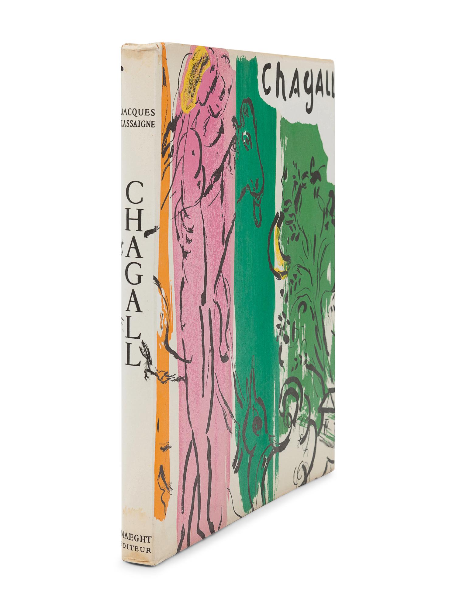 CHAGALL, Marc (1887-1985). -- LASSAIGNE, Jacques (1911-1983). Chagall . Paris: Maeght Éditeur, 1957.
