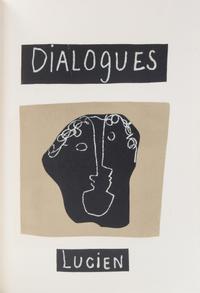 (LAURENS, HENRI) LUCIEN DE SAMOSATE [LUCIAN]. Dialogues. Paris, [1951]. Limited. Bound by Robert Bonfils. Signed.