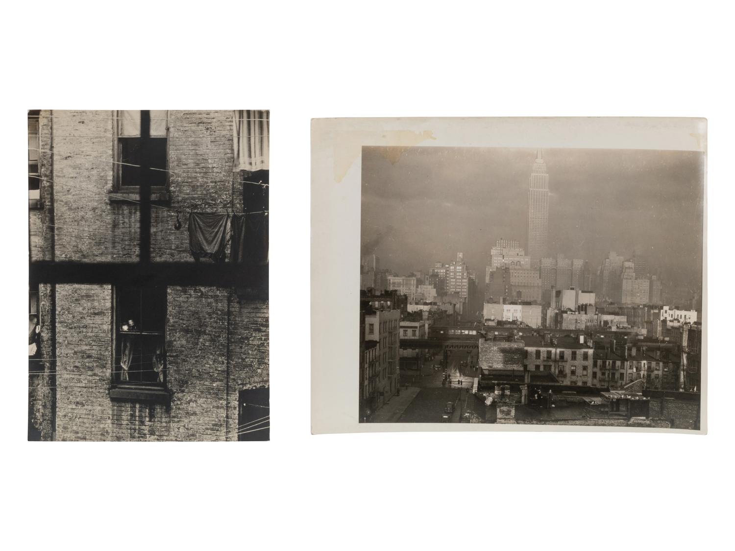 A pair of works (New York; New York (windows))