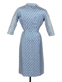 Balenciaga Printed Day Dress and Jacket, 1950-60s