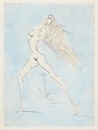 Petites Nus (from Apollonaire ) (a group of 7 prints from the portfolio of 8)