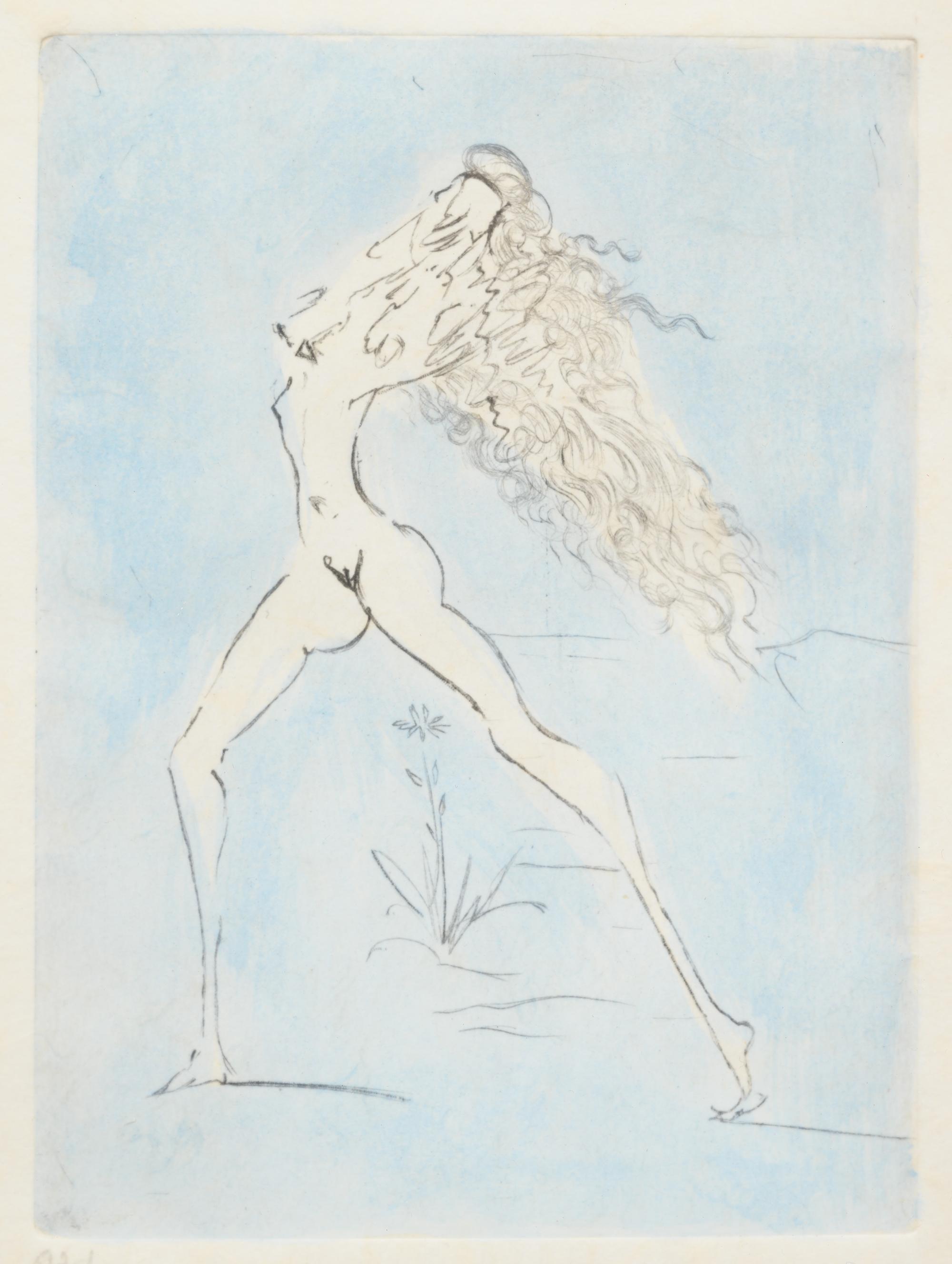 Petites Nus (from Apollonaire ) (a group of 7 prints from the portfolio of 8)