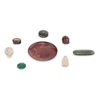 A Group of Nine Decorative Articles