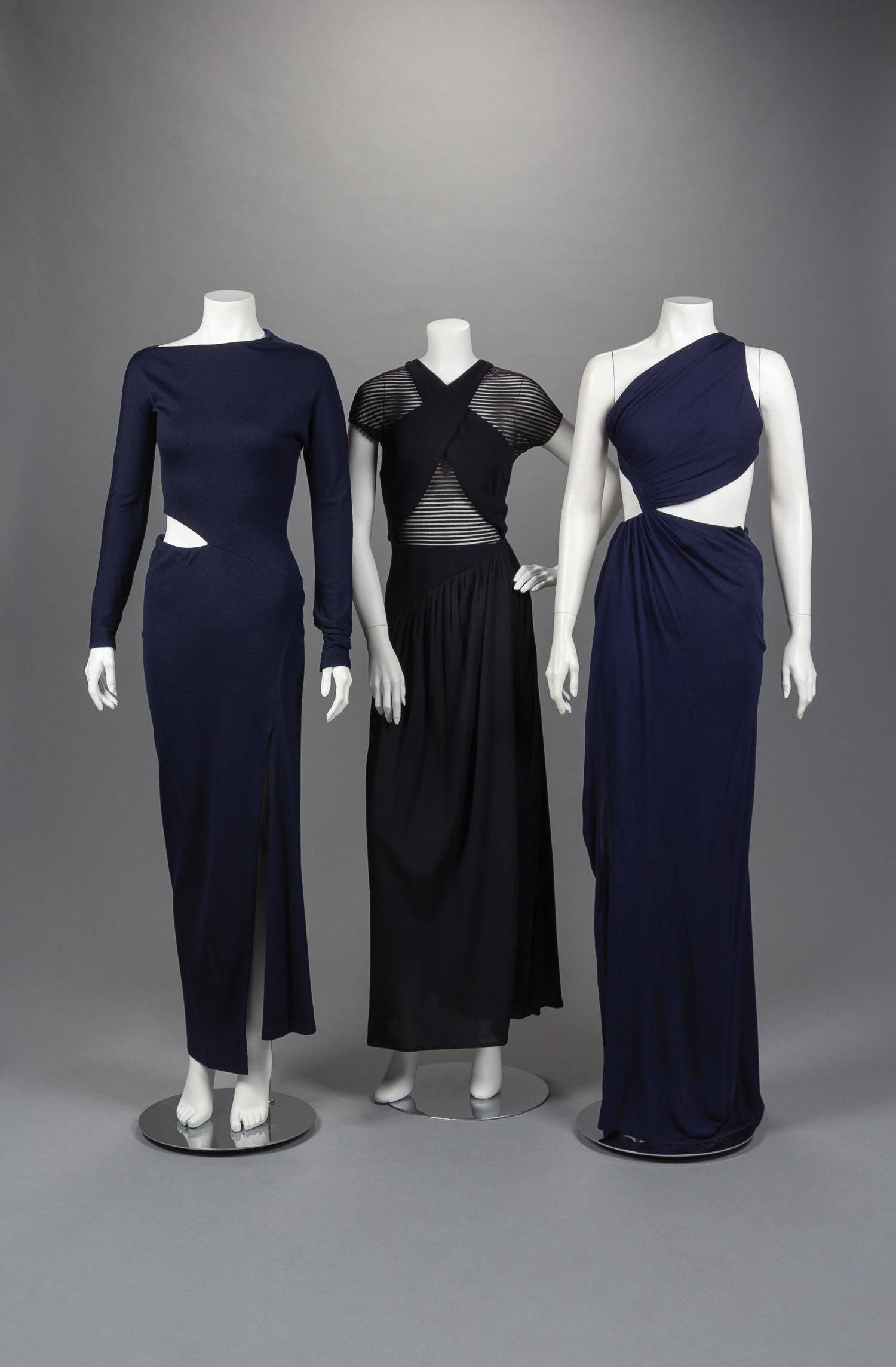 Three Geoffrey Beene Evening Dresses, 1992-97